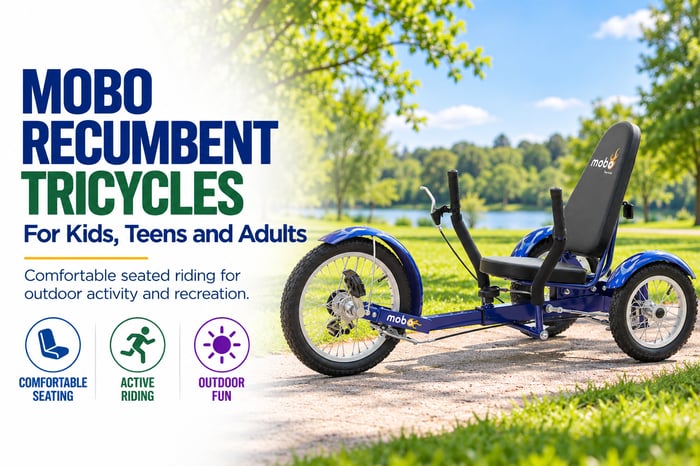 Mobo Recumbent Tricycles for Kids