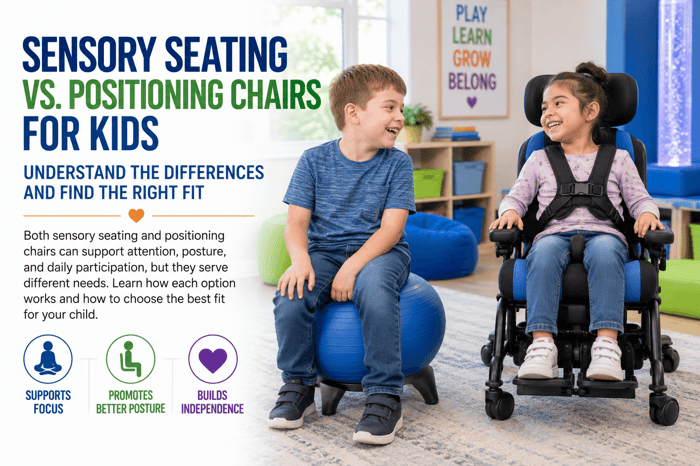 Sensory Seating vs Positioning Chairs for Kids