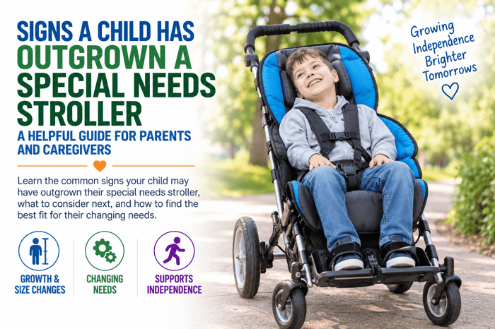 Signs a Child Has Outgrown a Special Needs Stroller