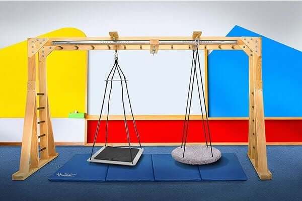 How to Use Indoor Therapy Gyms and Swings for Sensory Learning