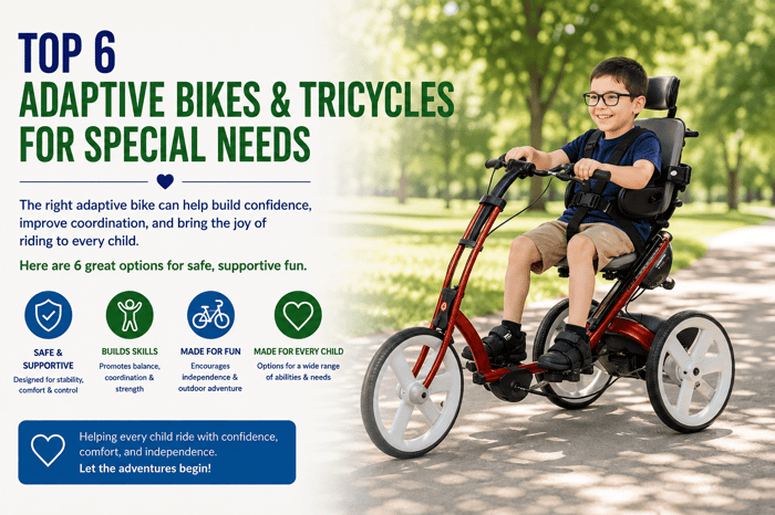 Top 6 Adaptive Bikes and Tricycles for Special Needs