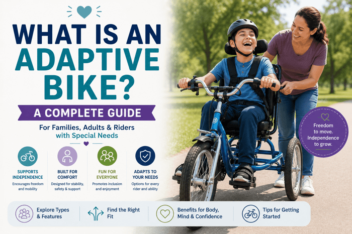 What Is an Adaptive Bike? A Complete Guide for Families, Adults, and Riders with Special Needs