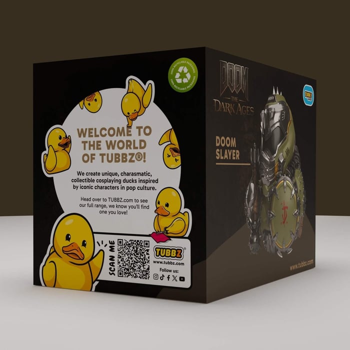 DOOM Slayer TUBBZ available on TUBBZ US