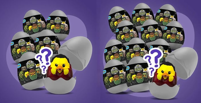 Universal Monsters Mystery Eggs 6-Pack vs 12-Pack
