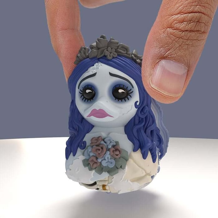 Corpse Bride Emily Mini TUBBZ