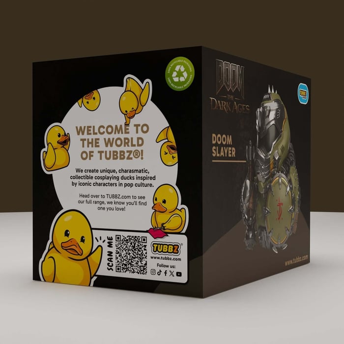 DOOM collectables available from TUBBZ UK