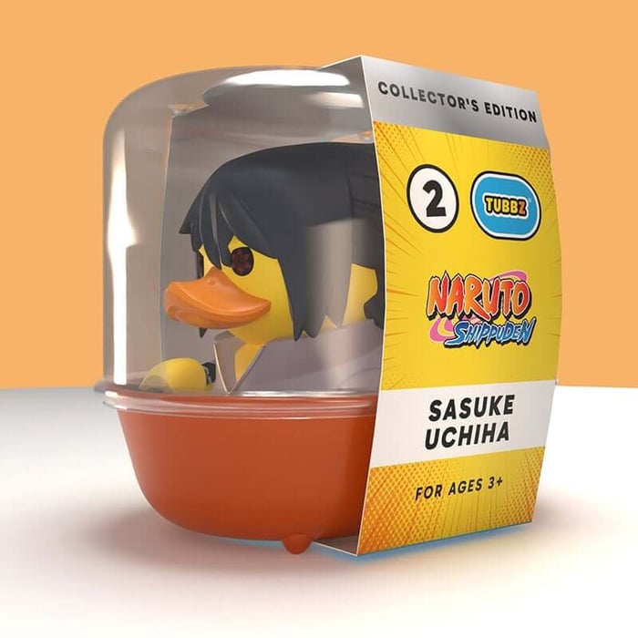 Naruto Shippuden Sasuke Uchiha Collectors Edition TUBBZ