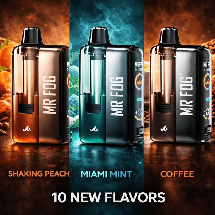 MR FOG Switch 45K Just Dropped 10 New Flavors - See What’s New