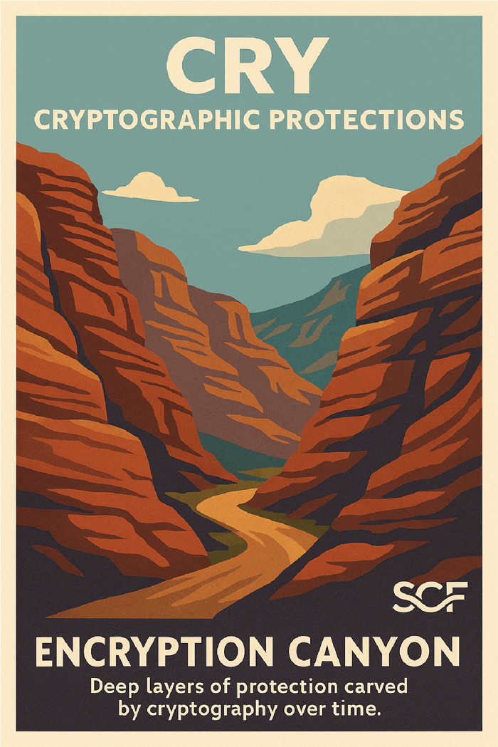 SCF National Cyber Parks - Encryption Canyon (CRY)