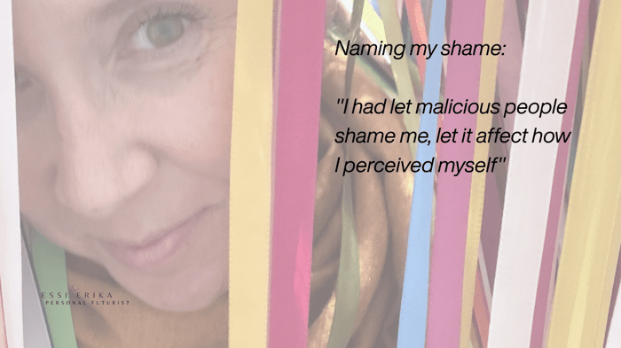 Name your shame to gain courage and self-confidence