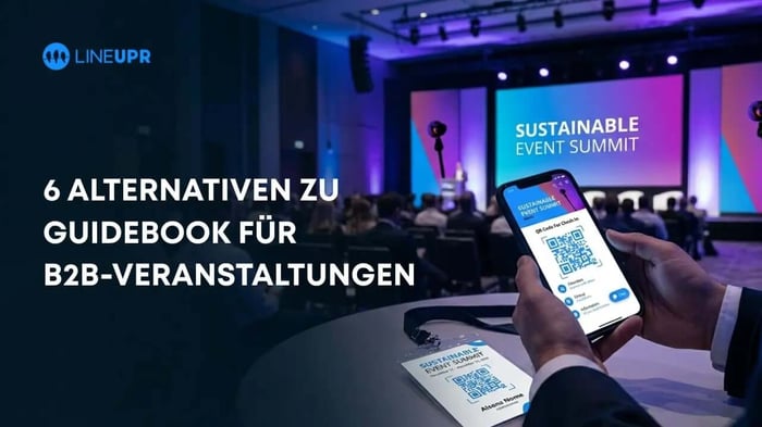 6 Alternativen zu Guidebook für B2B-Veranstaltungen (+ Optionen ohne Download)
