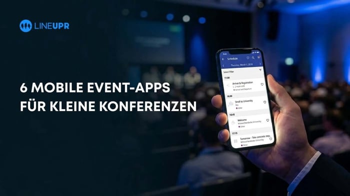 Wir vergleichen 6 Mobile Event-Apps, die für kleine Konferenzen nicht übertrieben sind