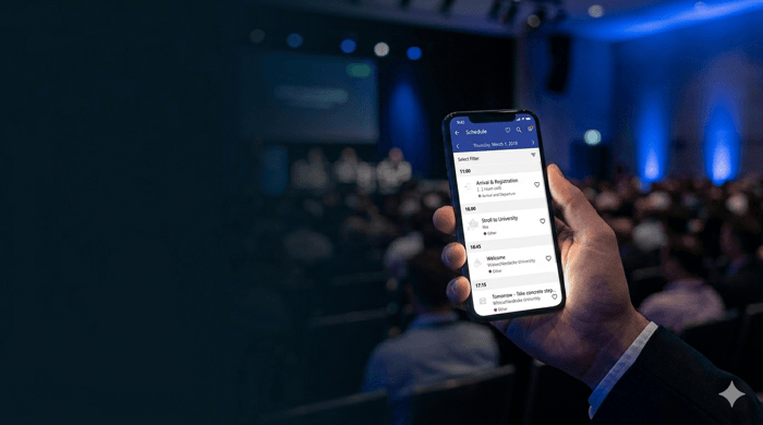 Wir vergleichen 6 Mobile Event-Apps, die für kleine Konferenzen nicht übertrieben sind