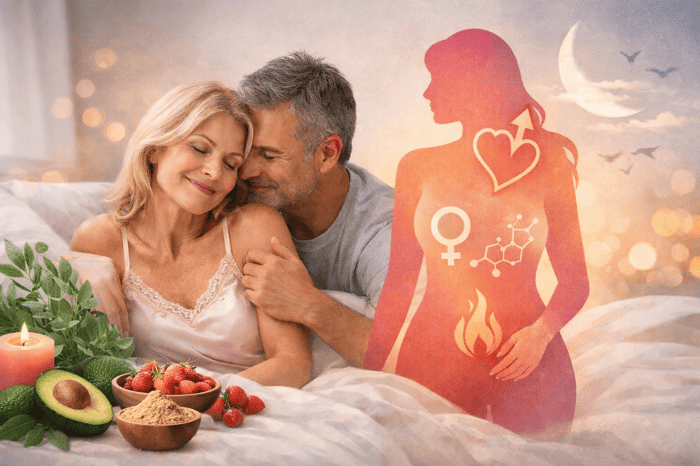 Woman during perimenopause representing natural ways to increase libido during menopause