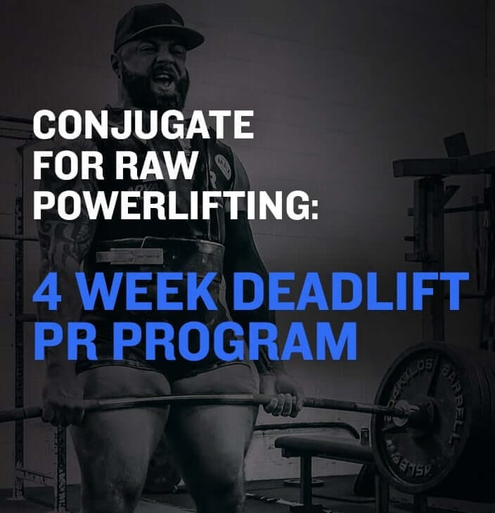 WSBB Blog: 4 Week Deadlift PR Plan - Week 1