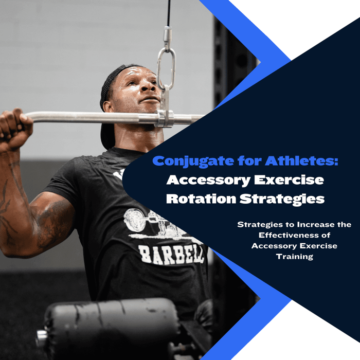 Conjugate for Athletes: Rotating Accessory Exercises