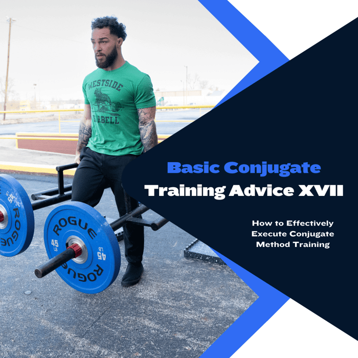 Basic Conjugate Training Advice XVII