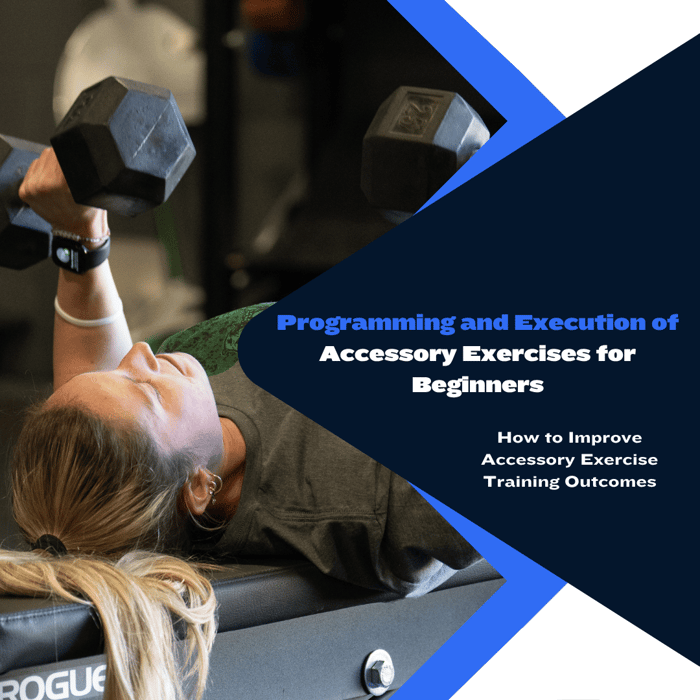 Programming and Execution of Accessory Exercises: Beginners