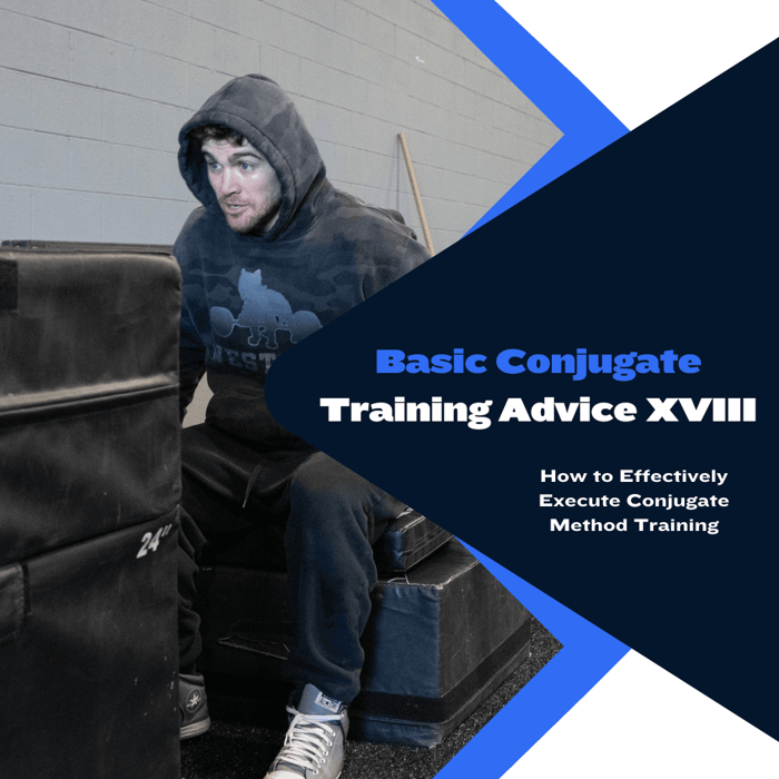 Basic Conjugate Training Advice XVIII