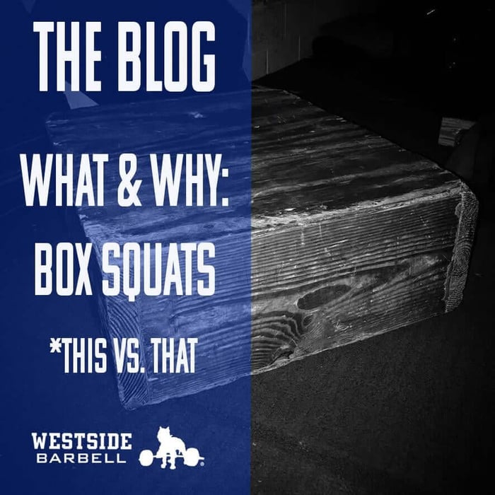 What and Why: Box Squats