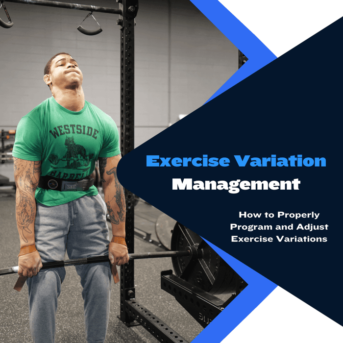Basic Exercise Variation Management