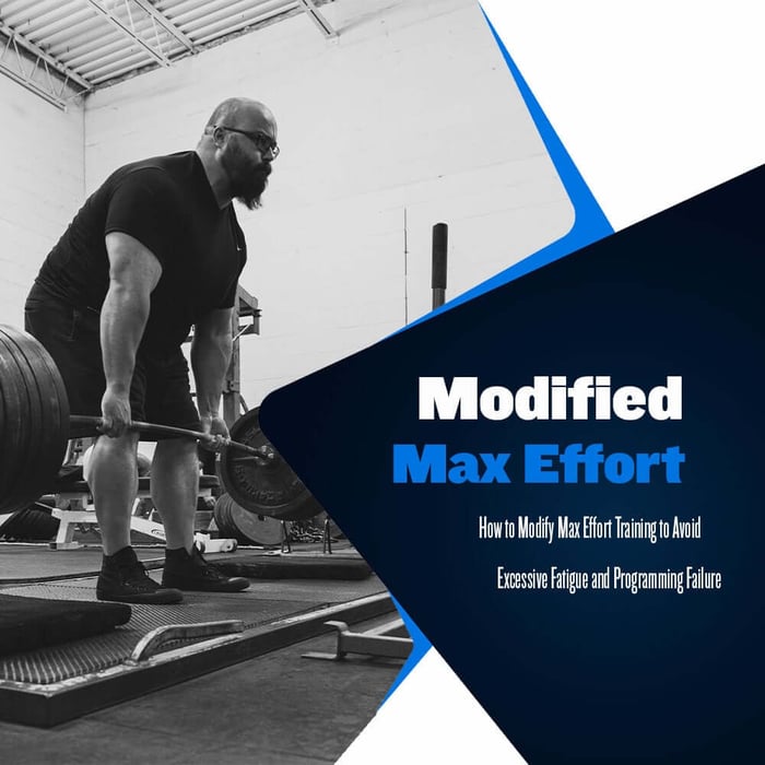 Modified Max Effort