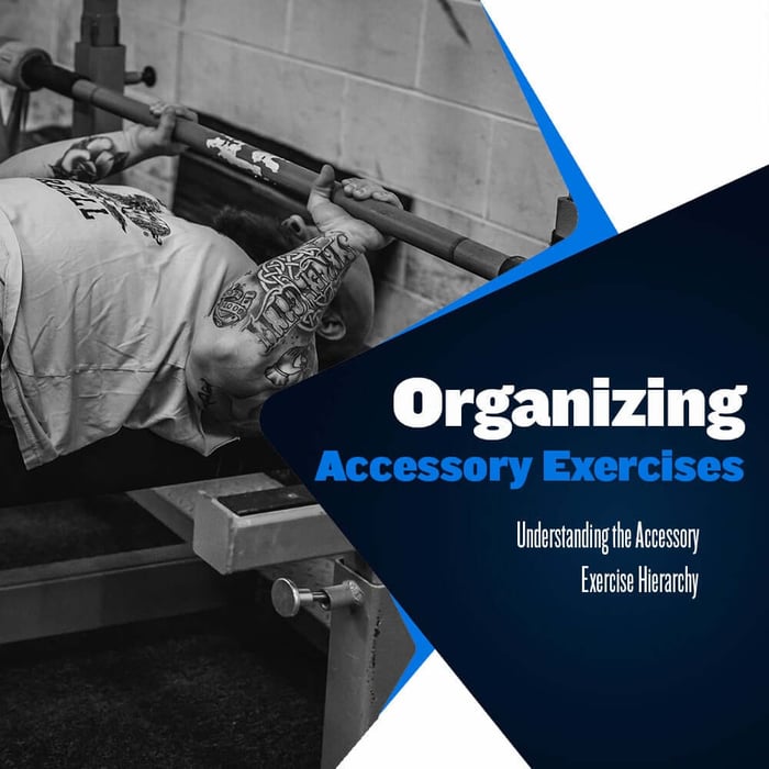 Organizing Accessory Exercises