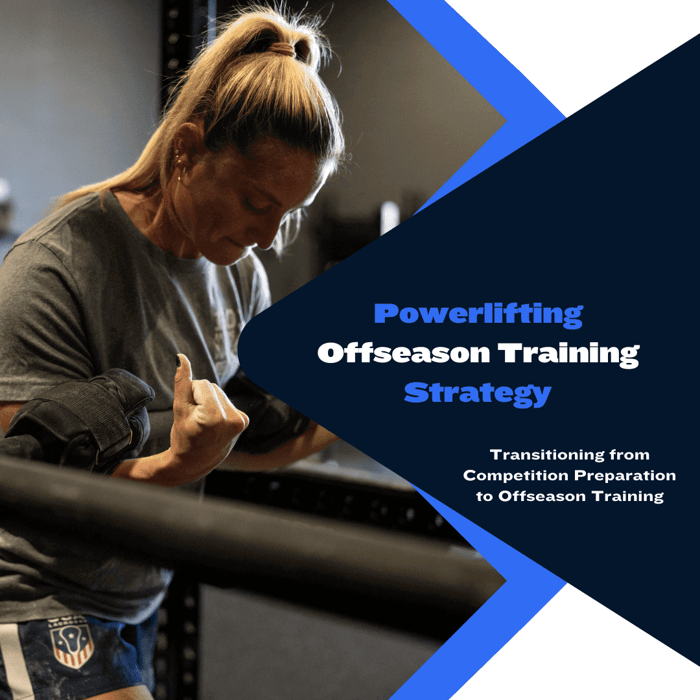 Starting Conjugate: Simplified Offseason Powerlifting Training Strategy