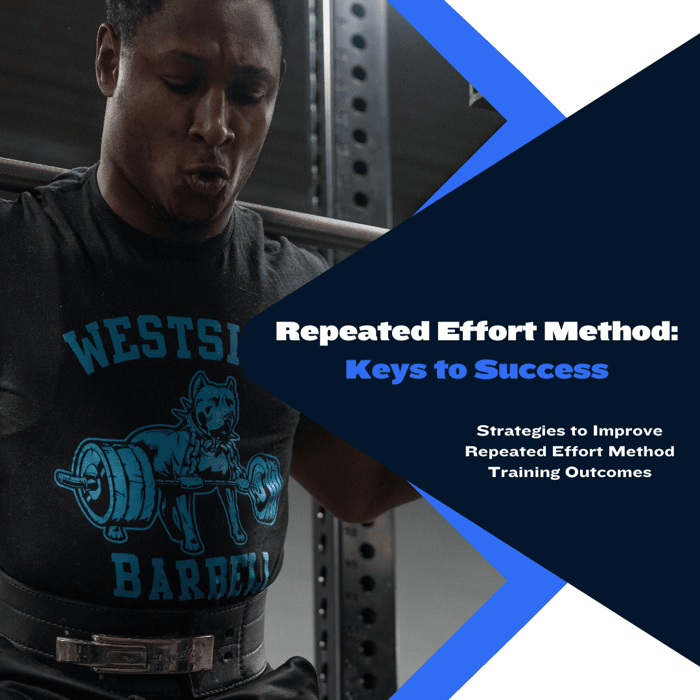 Repeated Effort Method: Keys to Success
