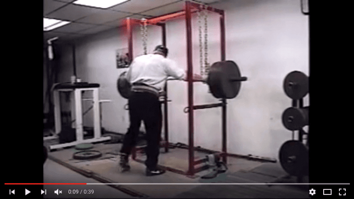 Westside Barbell Old School High Suspended Goodmorning