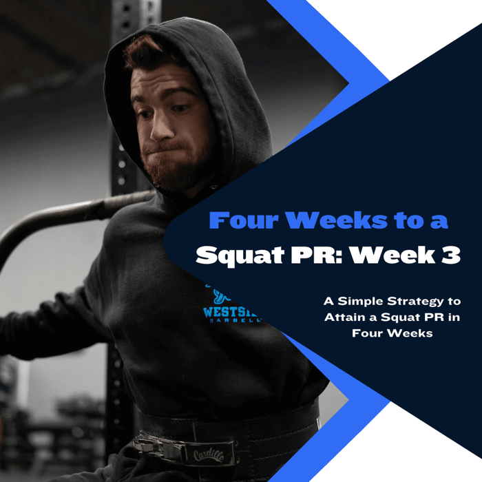 Four Weeks to a Squat PR: Week 3