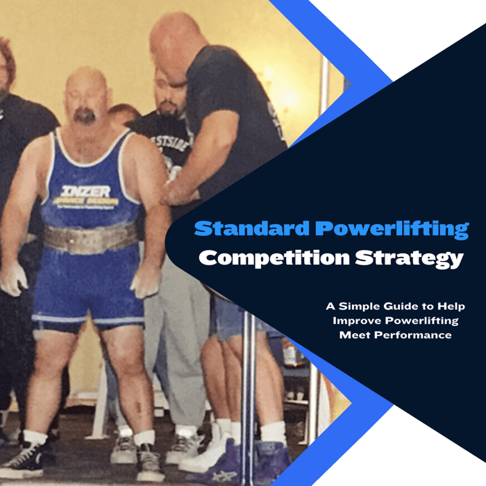 Starting Conjugate: Standard Powerlifting Competition Strategy