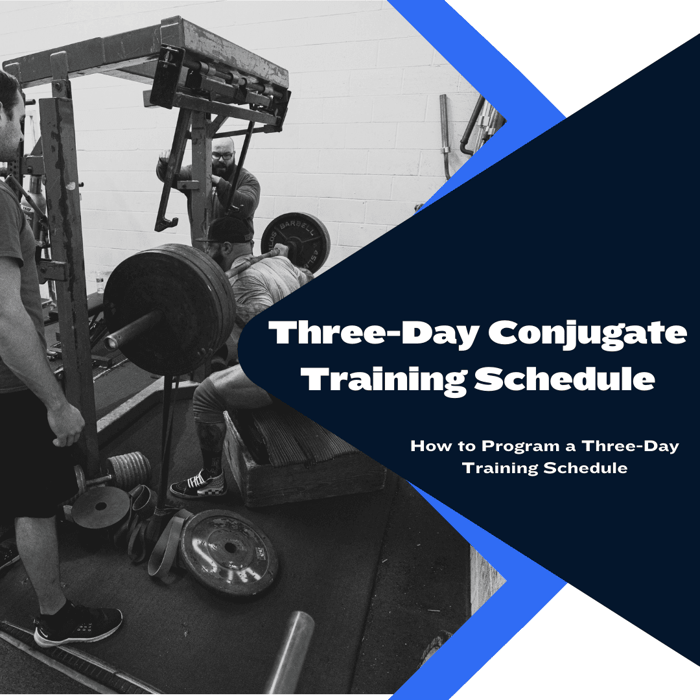 Basic Three-Day Conjugate Training Schedule