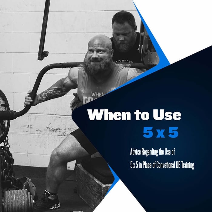 When to Use 5 x 5