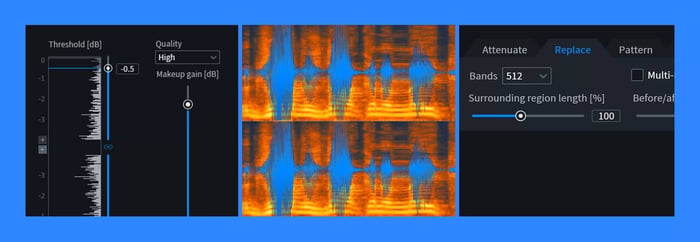 Repairing a Distorted Audio Track