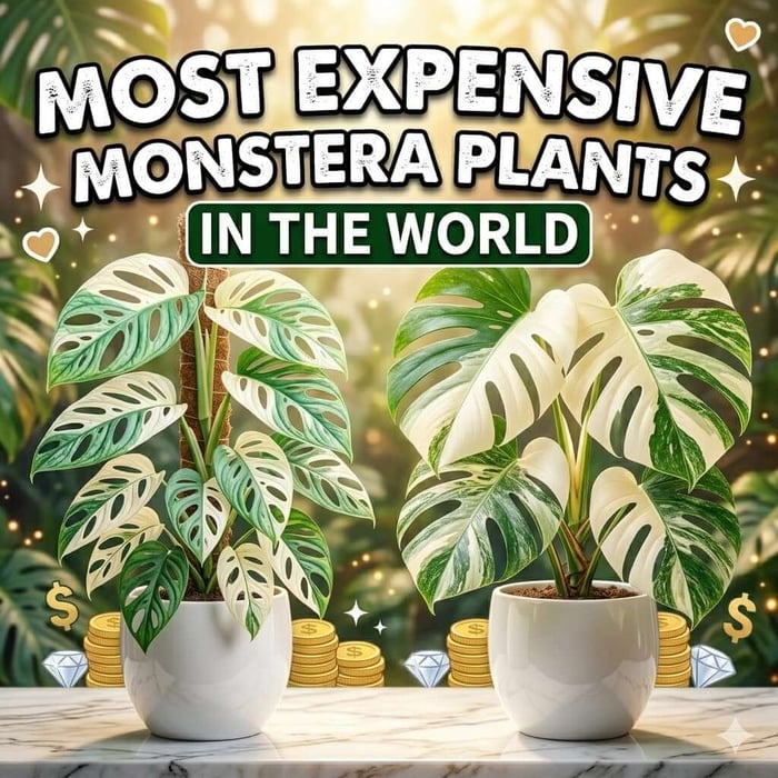 Most Expensive Monstera Plants in the World
