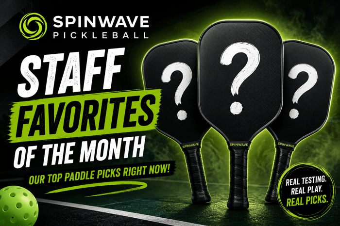 Staff Pick Pickleball Paddles: Monthly Favorites
