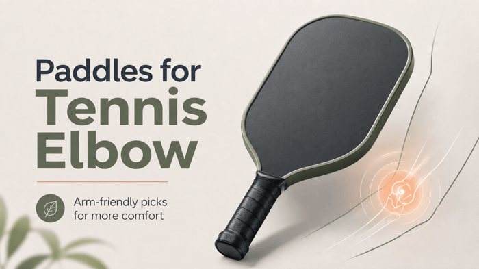 Best Pickleball Paddle for Tennis Elbow: Buyer's Guide