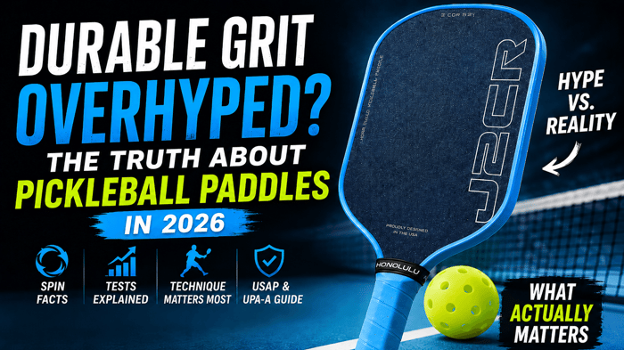 Durable Grit Pickleball Paddle Hype: What Actually Matters in 2026