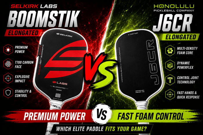 Selkirk Boomstik vs Honolulu J6CR Elongated: Premium Power vs Fast Foam Control
