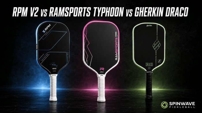 14mm Elongated Paddle Showdown: RPM V2 vs Ramsports Typhoon vs Gherkin Draco E