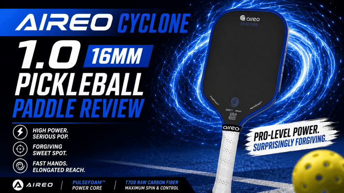Aireo Cyclone Pickleball Paddle Review: A New Contender in the Power Category?