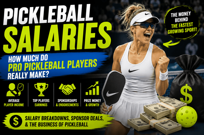 How Much Do Pro Pickleball Players Make? (2026 Breakdown)