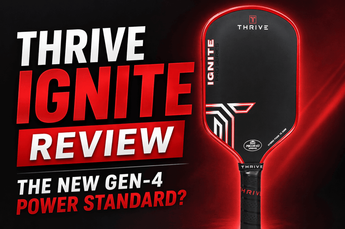 Thrive Ignite Pickleball Paddle Review: The New Gen-4 Power Standard?
