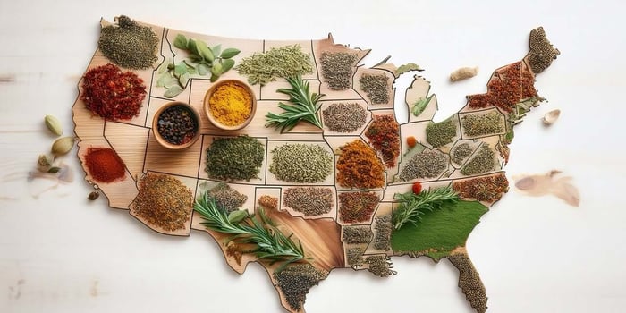 A Pinch of America: The Spice Behind Every State