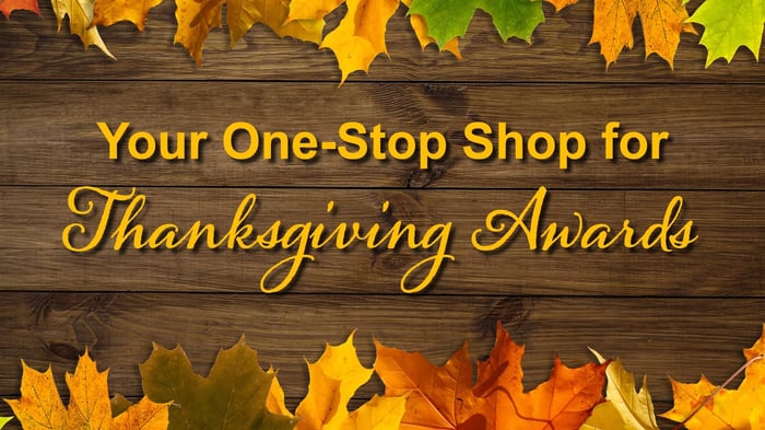Your One-Stop Shop for Custom Thanksgiving Awards