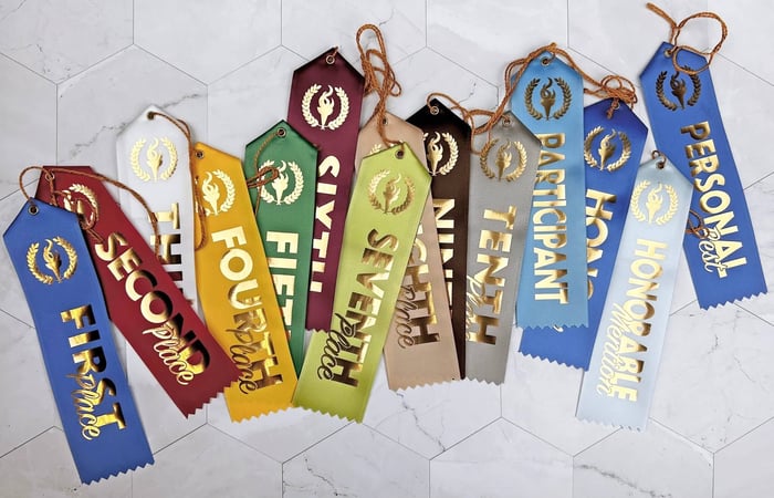 New Stock Award Ribbons from Hodges Badge Company