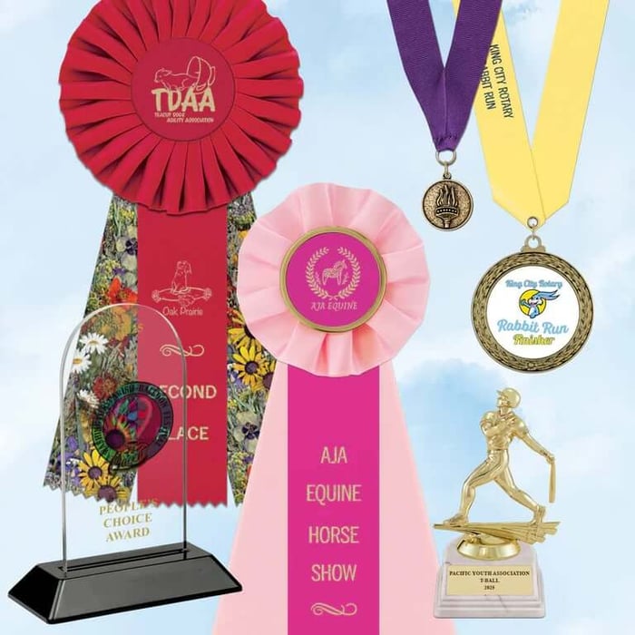 Custom Awards For Horse Shows, Dog Shows, Fairs & Sports