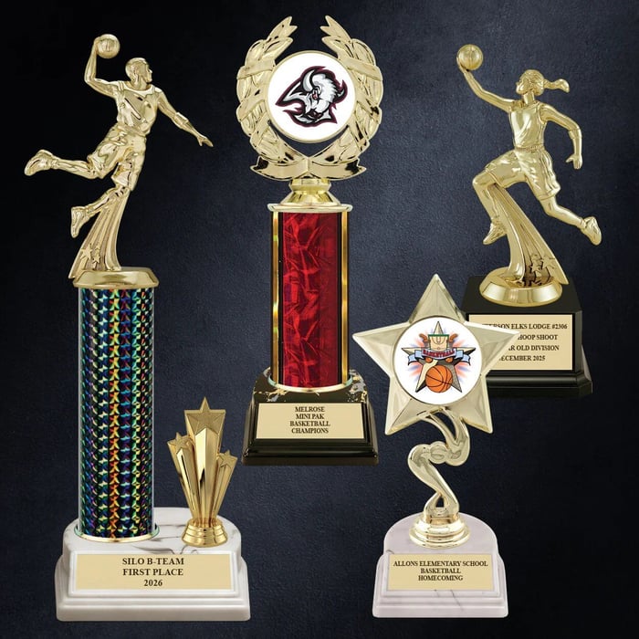 Custom Basketball Awards by Hodges Badge Company