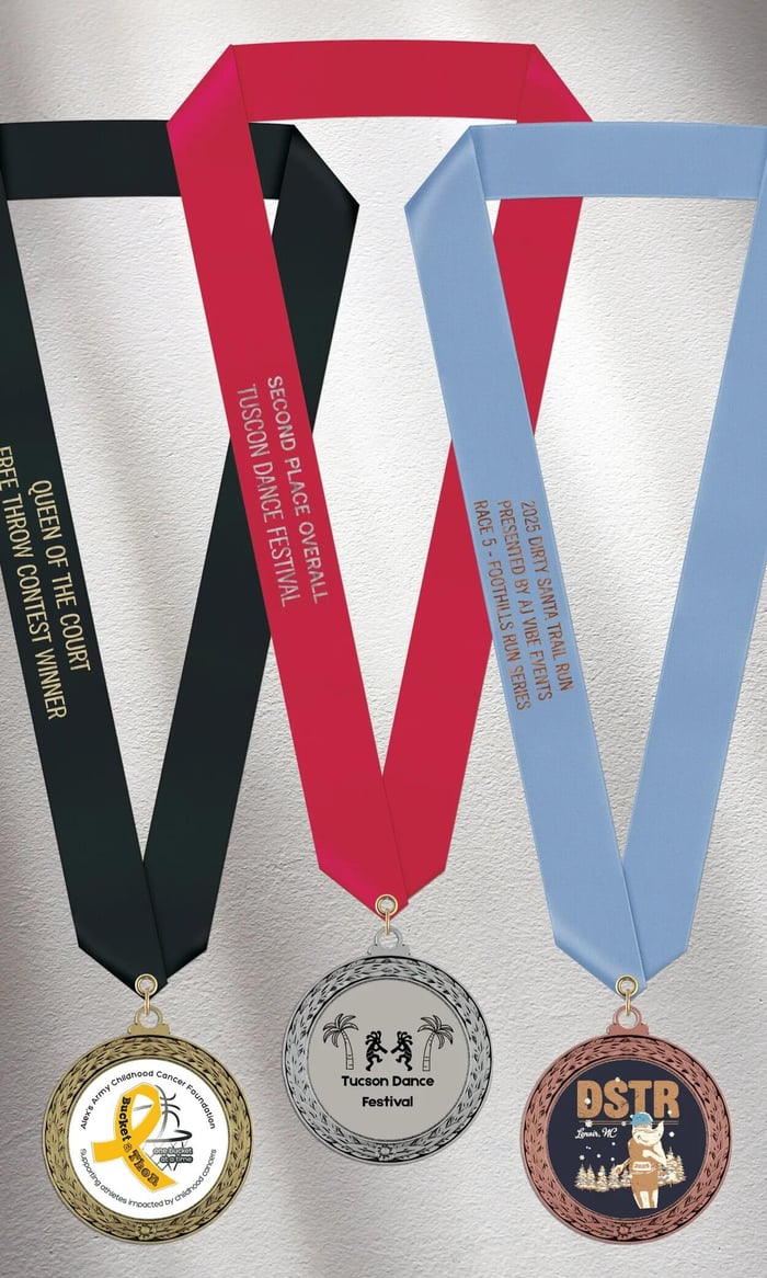 GFL Custom Insert Award Medal by Hodges Badge